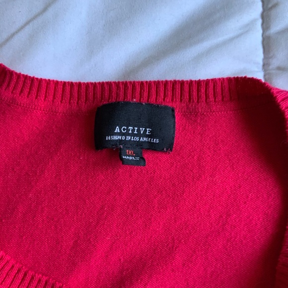 Cardigan XL Pink Buttondown - Picture 4 of 4